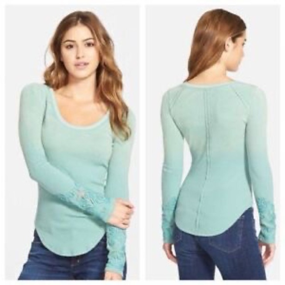 NWT Free People Masquerade Thermal Baroque Cuff